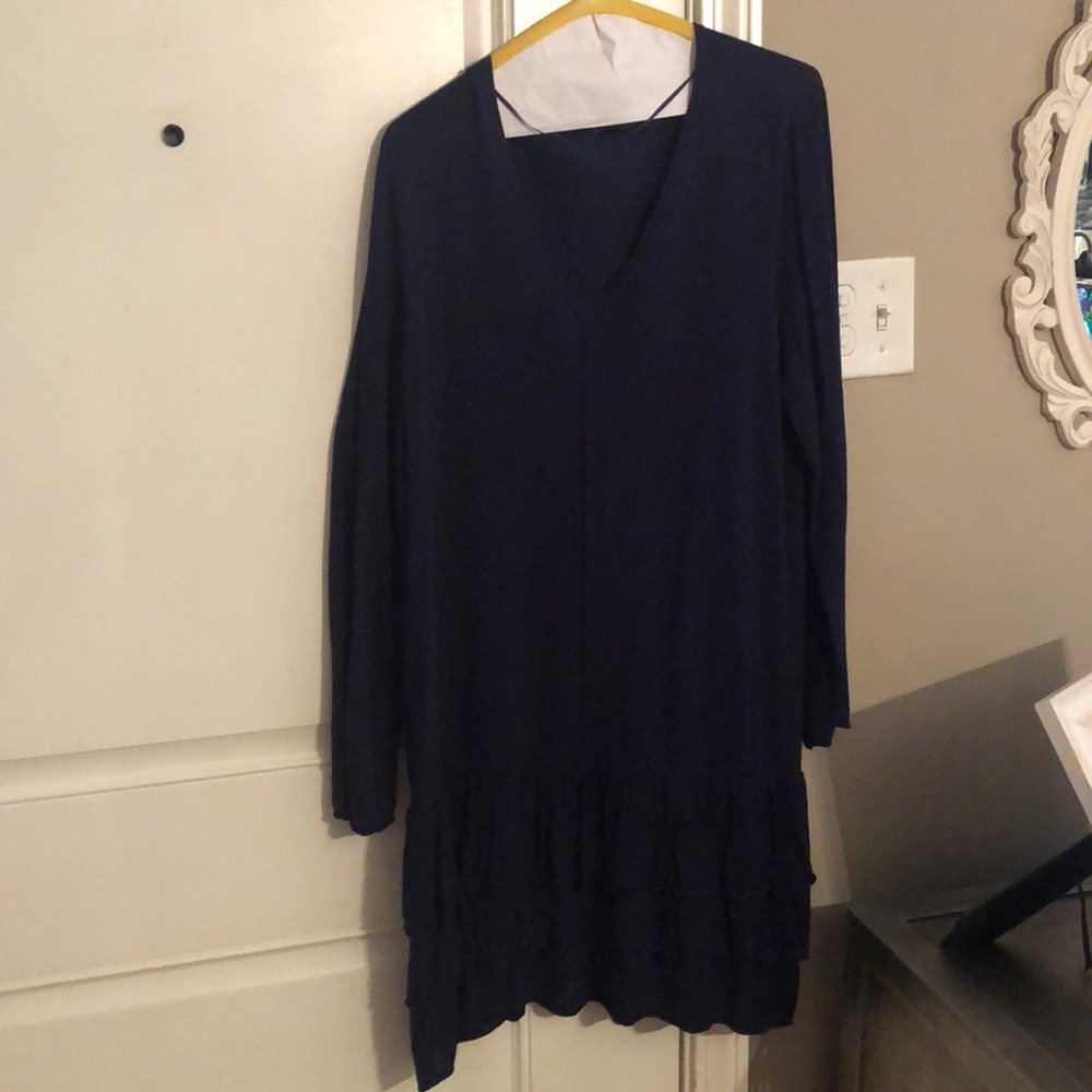 Navy blue dress